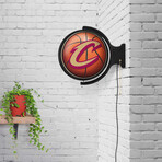 Cleveland Cavaliers // Rotating Lighted Wall Sign (Style: Original)