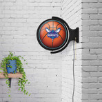 Charlotte Hornets // Rotating Lighted Wall Sign (Style: Original)