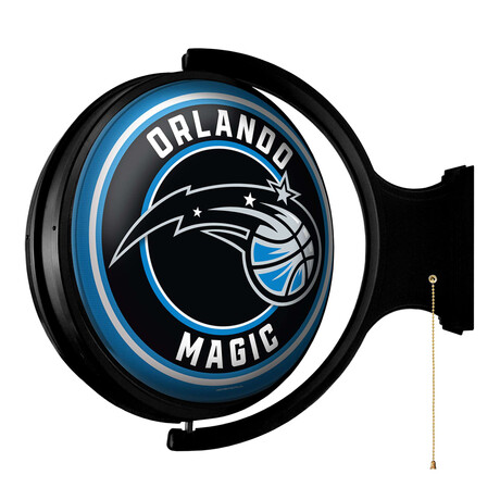 Orlando Magic // Rotating Lighted Wall Sign (Style: Original)