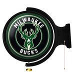 Milwaukee Bucks // Rotating Lighted Wall Sign (Style: Original)