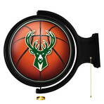 Milwaukee Bucks // Rotating Lighted Wall Sign (Style: Original)