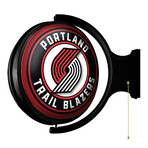 Portland Trail Blazers // Rotating Lighted Wall Sign (Style: Original)