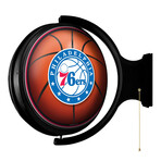 Philadelphia 76ers // Rotating Lighted Wall Sign (Style: Original)