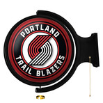 Portland Trail Blazers // Rotating Lighted Wall Sign (Style: Original)