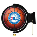 Philadelphia 76ers // Rotating Lighted Wall Sign (Style: Original)