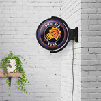 Phoenix Suns // Rotating Lighted Wall Sign (Style: Original)