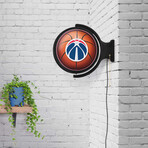 Washington Wizards // Rotating Lighted Wall Sign (Style: Original)