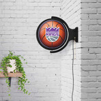 Sacramento Kings // Rotating Lighted Wall Sign (Style: Original)