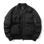 Utility Bomber Jacket // Black (M)