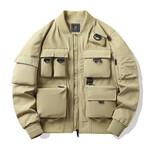 Utility Bomber Jacket // Khaki (XS)