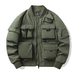 Utility Bomber Jacket // Green (S)