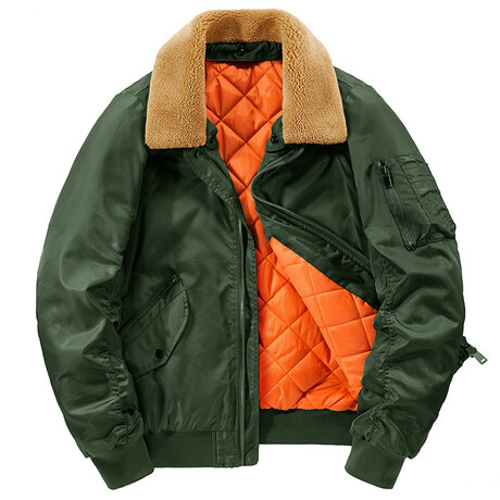 Bomber Jacket // Green (2XL)