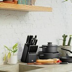 Leo Graphite 13pc Knife Block Set