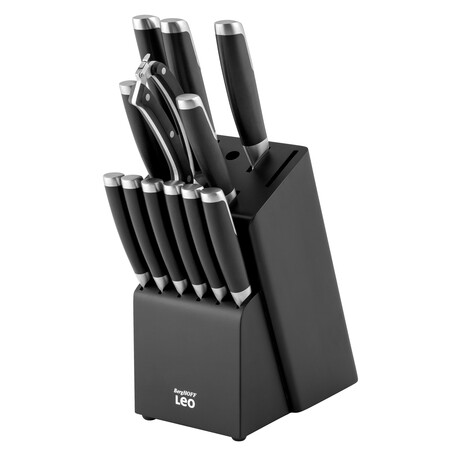 Leo Graphite 13pc Knife Block Set