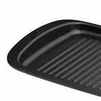 Leo Graphite Non-stick Cast Aluminum Teppanyaki Grill Plate 12.75"