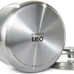 Leo Graphite Recycled 6.25" SS Cov Stockpot