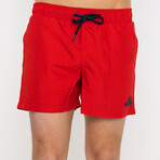 Swim Shorts // Red (S)