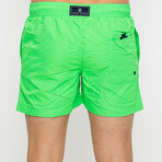 Swim Shorts // Neon Green (S)