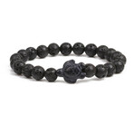 Beaded Turtle Bracelet // Volcanic