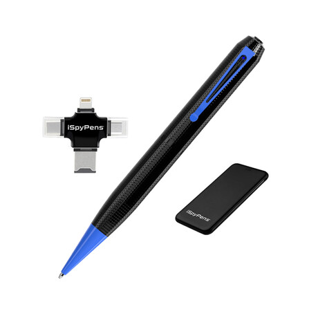 iSpyPen Pro X // 128GB // Sapphire Blue Bundle (Blue)