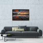 Fire In The Sky by Sergio Lanza (18"H x 26"W x 1.5"D)