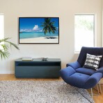 Palm Tree On The Beach, Moana Beach, Bora Bora, Tahiti, French Polynesia by Panoramic Images (18"H x 26"W x 1.5"D)