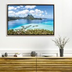 Bora Bora Island, French Polynesia I by Matteo Colombo (18"H x 26"W x 1.5"D)