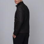 Leather Jacket // Black Matte (S)