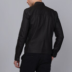 Leather Jacket // Black Matte (S)