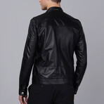 Racer Leather Jacket // Black (S)