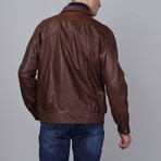 Bomber Jacket // Brown (S)