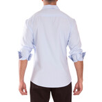 Performance Fit Long Sleeve Dress Shirt // Light Blue (XS)