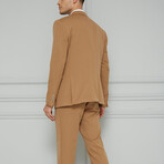 Emilio 3-Piece Suit // Brown (Euro: 58)