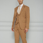 Emilio 3-Piece Suit // Brown (Euro: 58)