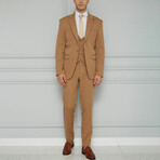 Emilio 3-Piece Suit // Brown (Euro: 58)