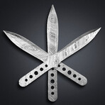 Lot Of 3 // Damascus Throwing knives // 2020