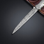 Damascus Pocket Folding Knife // 2017
