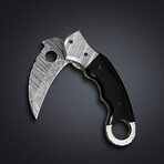Damascus Karambit Folding Knife // 2012