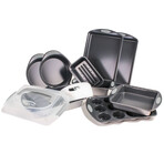 BergHOFF 11Pc Perfect Slice Bakeware Set // Silver