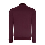 Polo Sweatshirt // Purple (S)