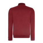 Polo Sweatshirt // Burgundy (S)