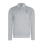 Lightweight Fleece Polo // Light Gray (S)