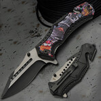 4.75" MAD DRAGON FOLDER // Glass Breaker And Seatbelt Cutter