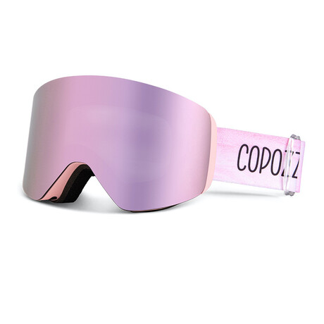 Polarized Ski Goggles // Pink