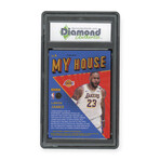 Lebron James // 2021 Panini Donruss Optic My House! Holo Prizm // DGA 10 Gem Mint