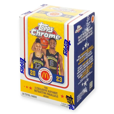 2023 Topps Chrome McDonald's All American Games Blaster Box // Chasing Bronny James // Sealed Box Of Cards