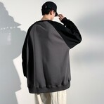 Blocked Sweatshirt // Dark Gray (M)