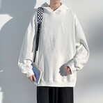 Fluffy Hoodie // White (XS)