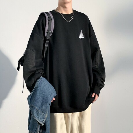 Logo Sweatshirt // Black (XS)