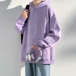 Fluffy Hoodie // Light Purple (XL)